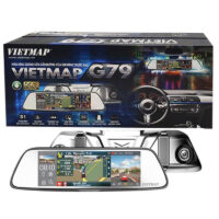 Camera hành trình vietmap g79 màn hình gương vừa dẫn đường vừa ghi hình