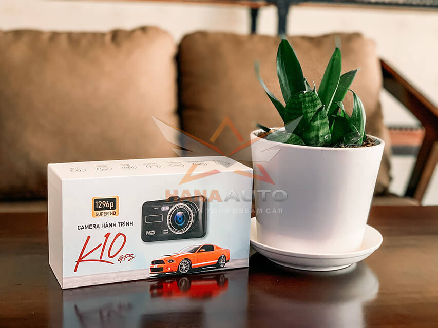 CAMERA HÀNH TRÌNH K10 GPS 1080p Full HD