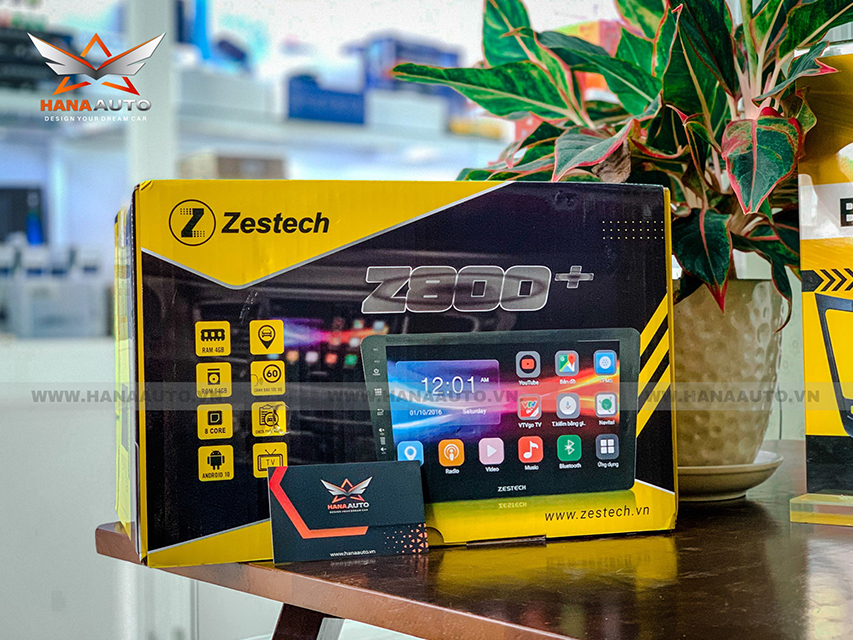 Màn hình ô tô Zestech Z800+ tích hợp camera 360
