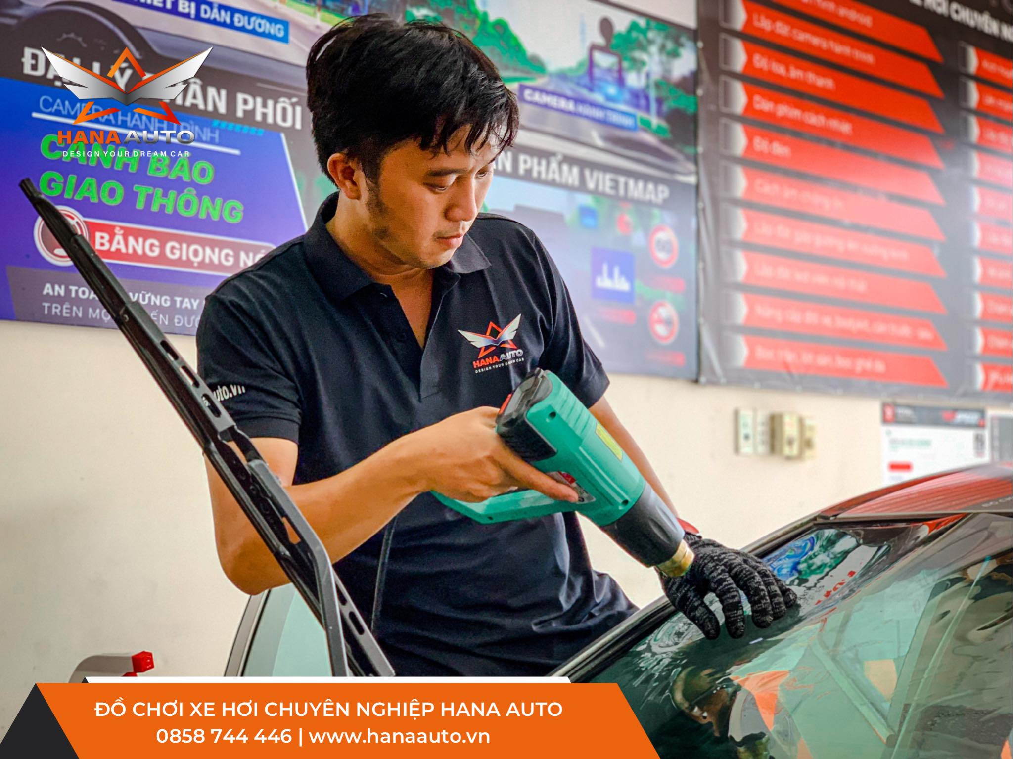 Phim cách nhiệt Ntech tiêu chuẩn - Trọn gói 5 chỗ