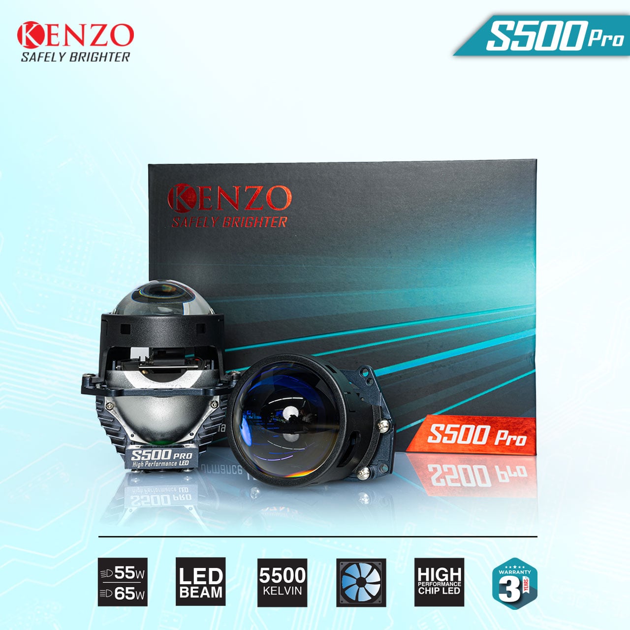 Bi led Kenzo S500 Pro