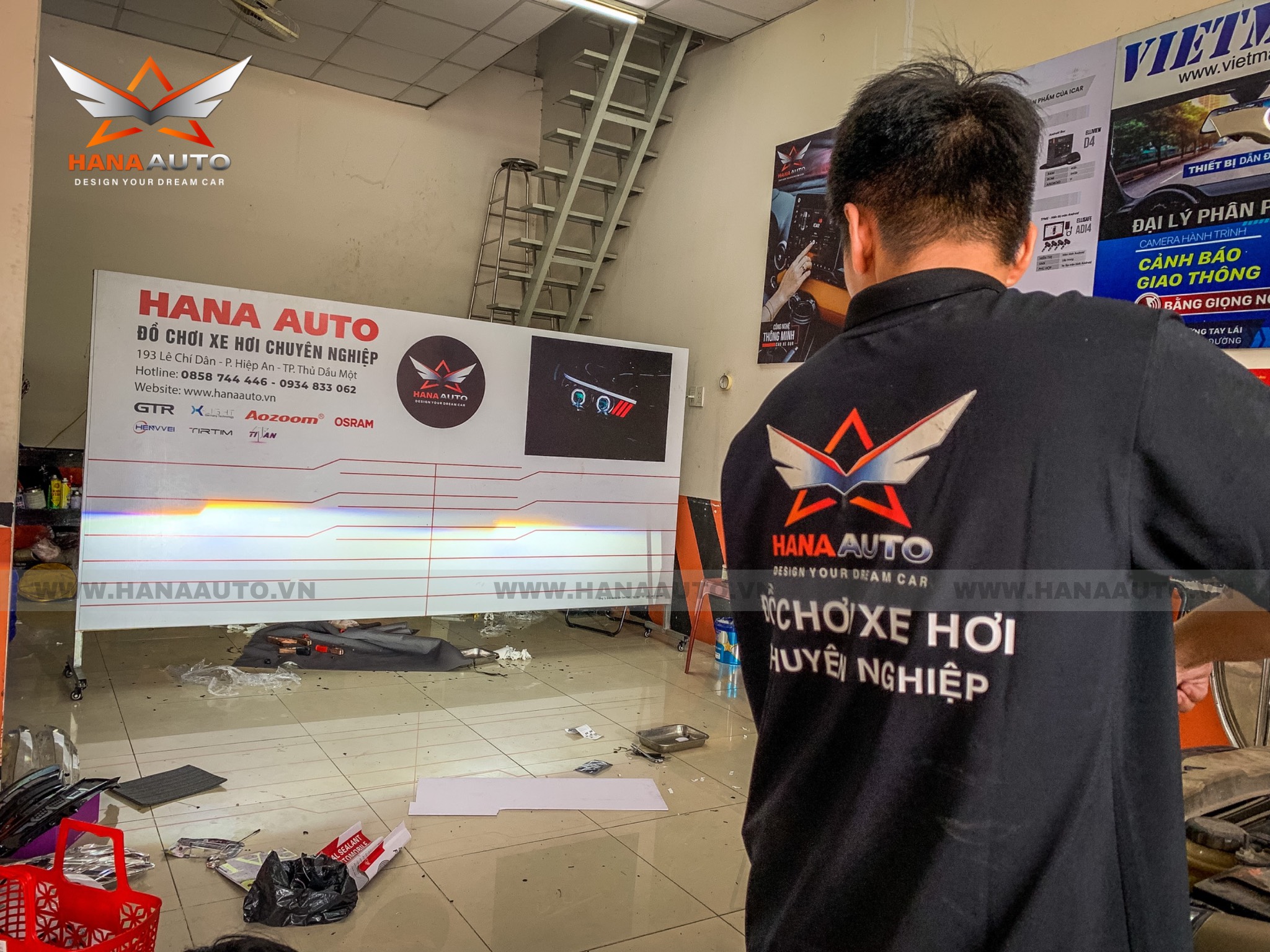 Độ tính năng nâng hạ đèn trên Mitsubishi Xpander