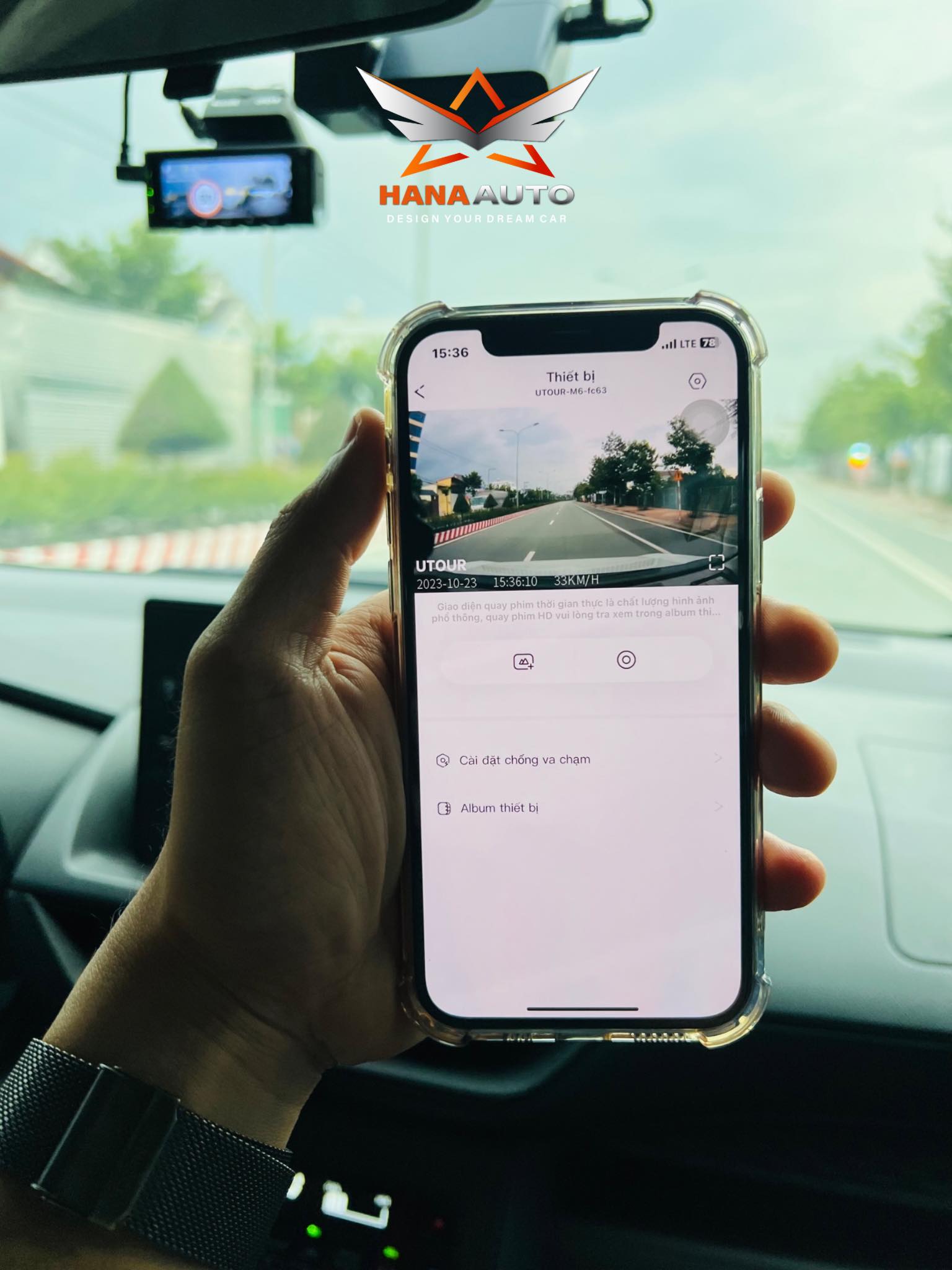 Camera hành trình Utour C2M cảnh báo va chạm