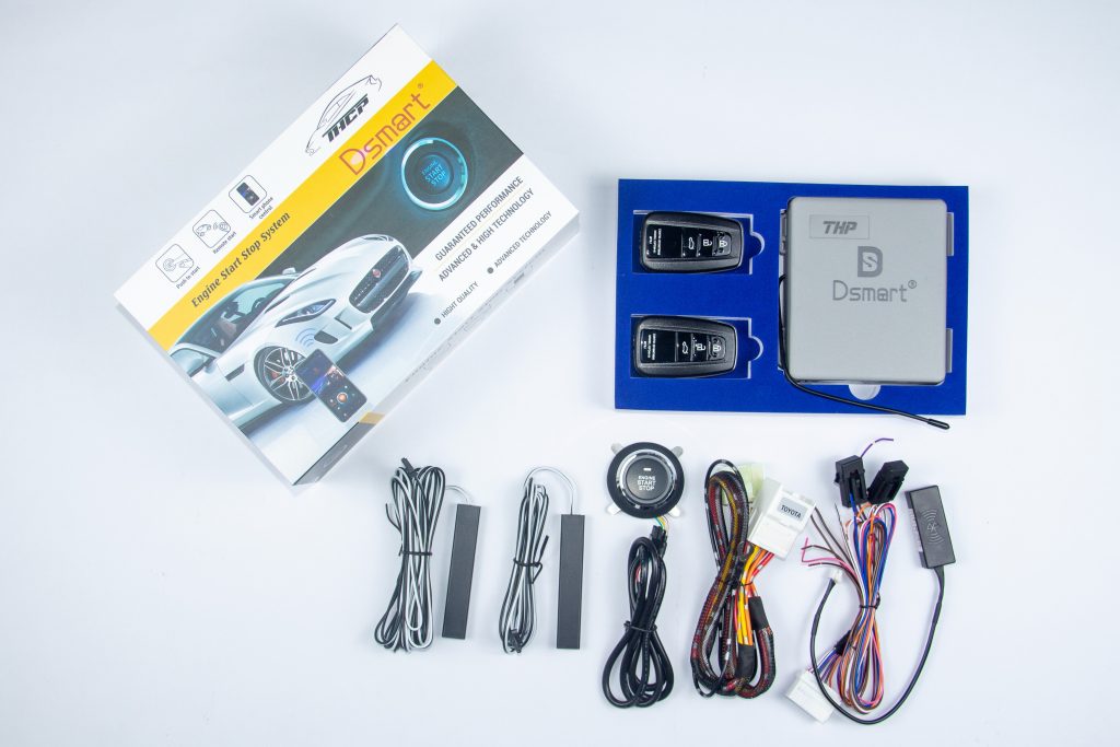 Đề nổ từ xa DSMART tích hợp chìa khóa zin (Xe đã có nút start stop)
