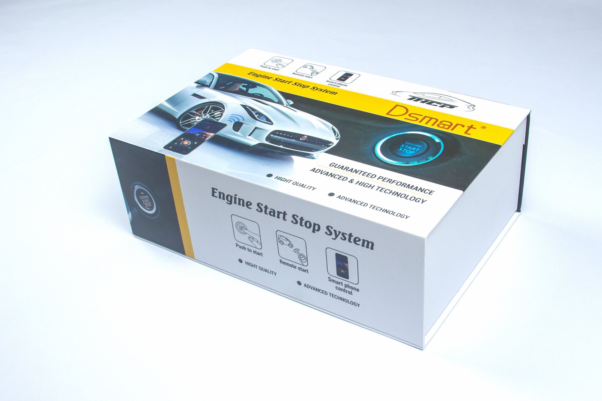 Đề nổ từ xa DSMART tích hợp chìa khóa zin (Xe đã có nút start stop)