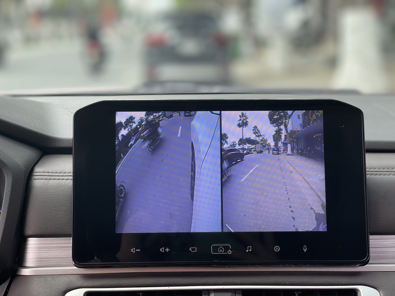 Camera 3 mắt Icar Elliview Y5 Premium 150 độ, ghép hình như cam 360