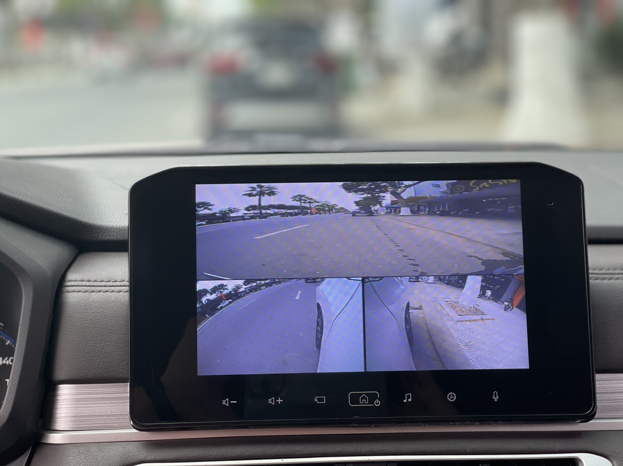 Camera 3 mắt Icar Elliview Y5 Premium 150 độ, ghép hình như cam 360