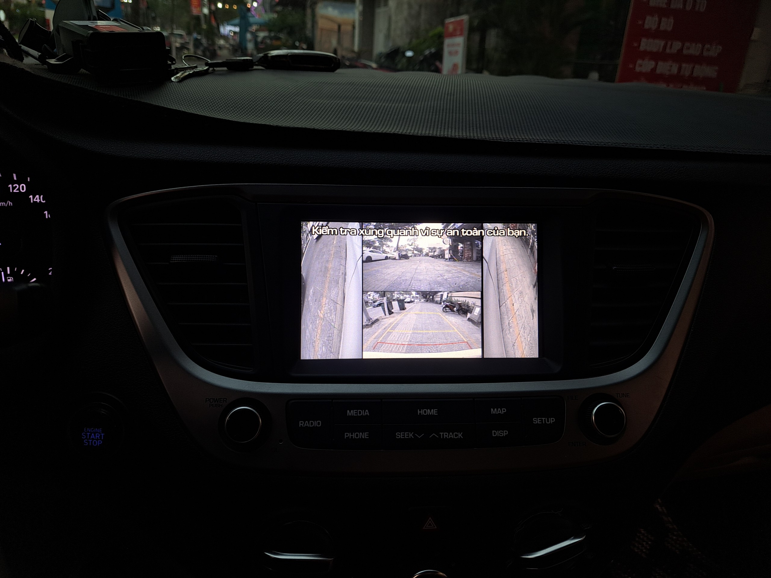 Camera 3 mắt Icar Elliview Y5 Premium 150 độ, ghép hình như cam 360
