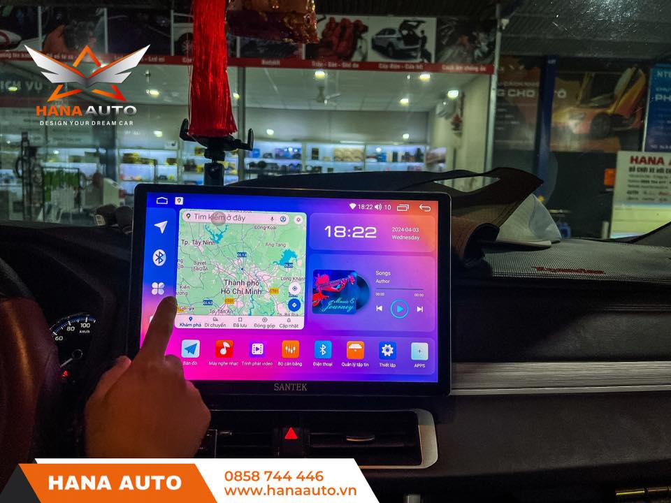 Màn hình android Santek S900 13.1 inch Nét 2K