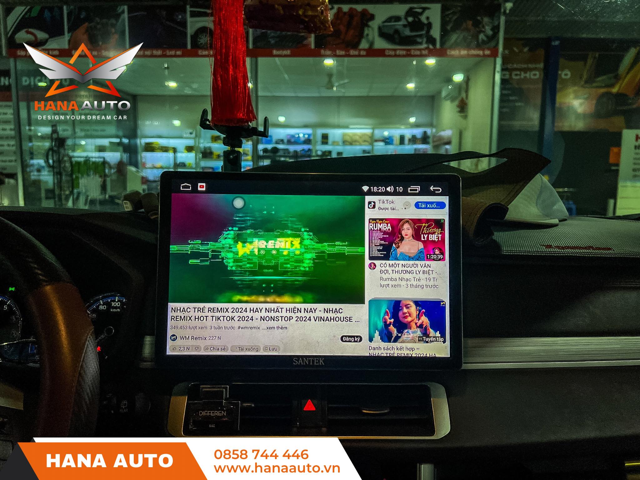 Màn hình android Santek S900 13.1 inch Nét 2K