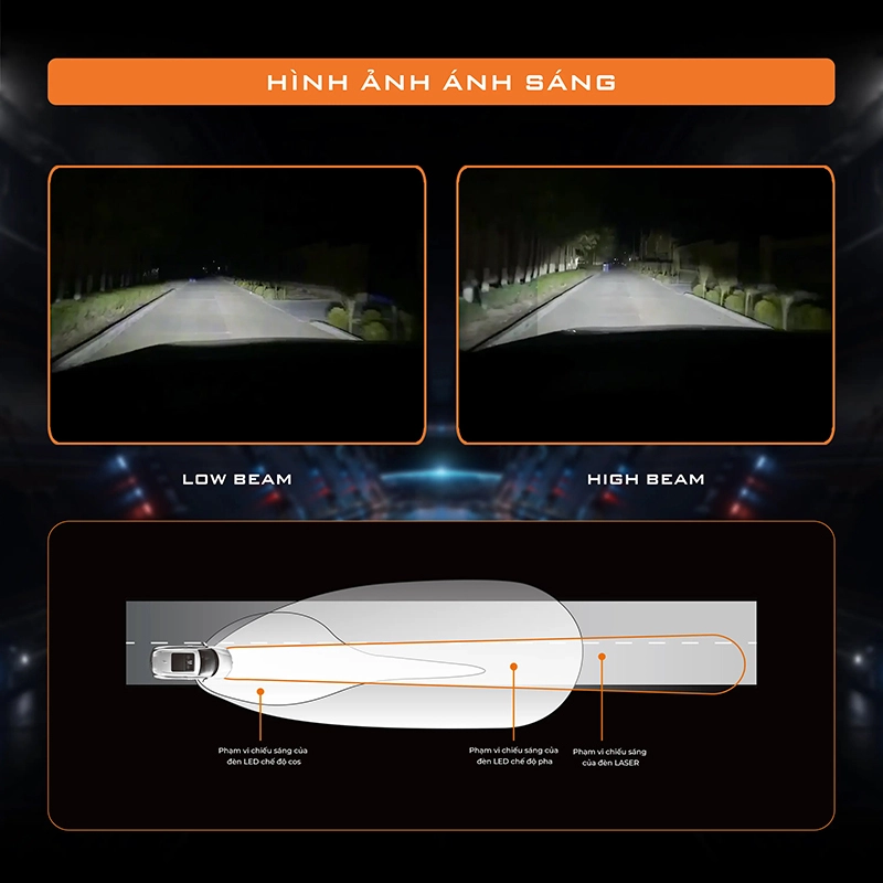 Bi led mini Aozoom H4 siêu sáng