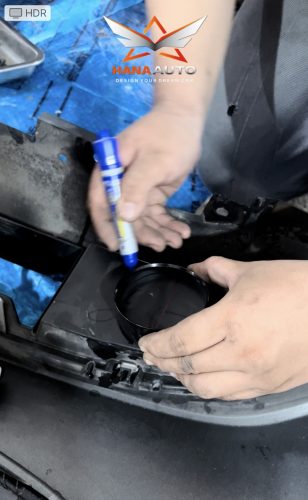 Độ mặt dưỡng bi gầm Mazda CX5