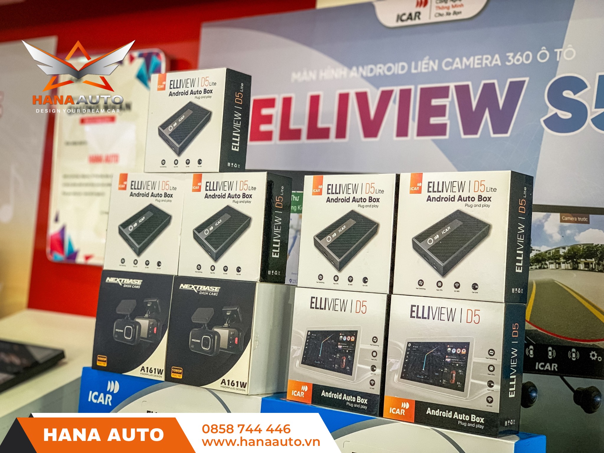 Android Box Elliview D5 Lite+ thế hệ mới từ Icar