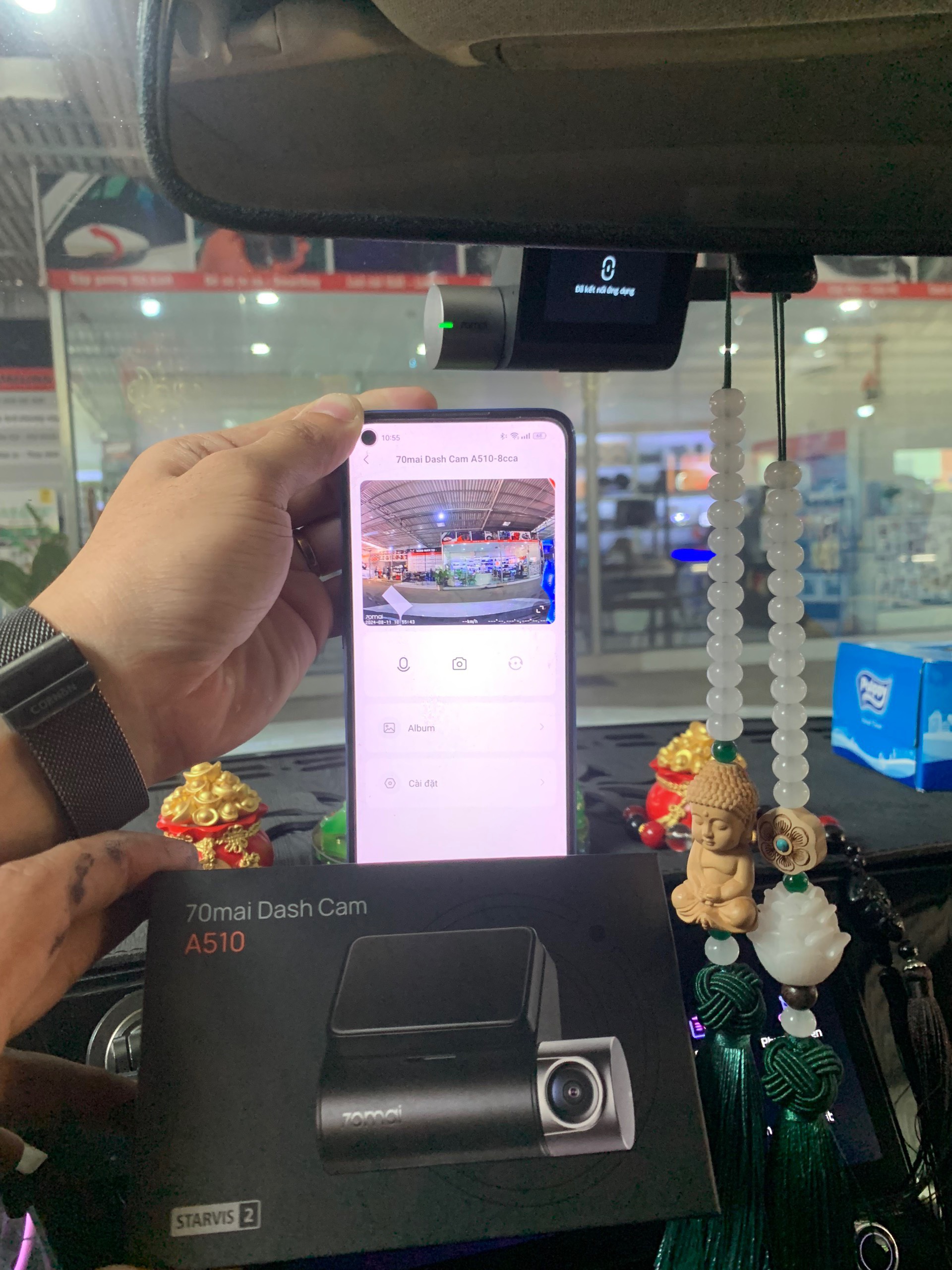Camera hành trình 70mai A510 nét 3K