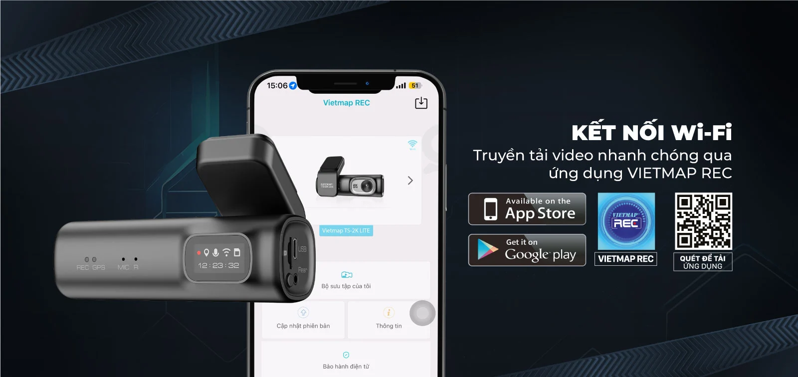 Camera hành trình Vietmap TS-2K Lite