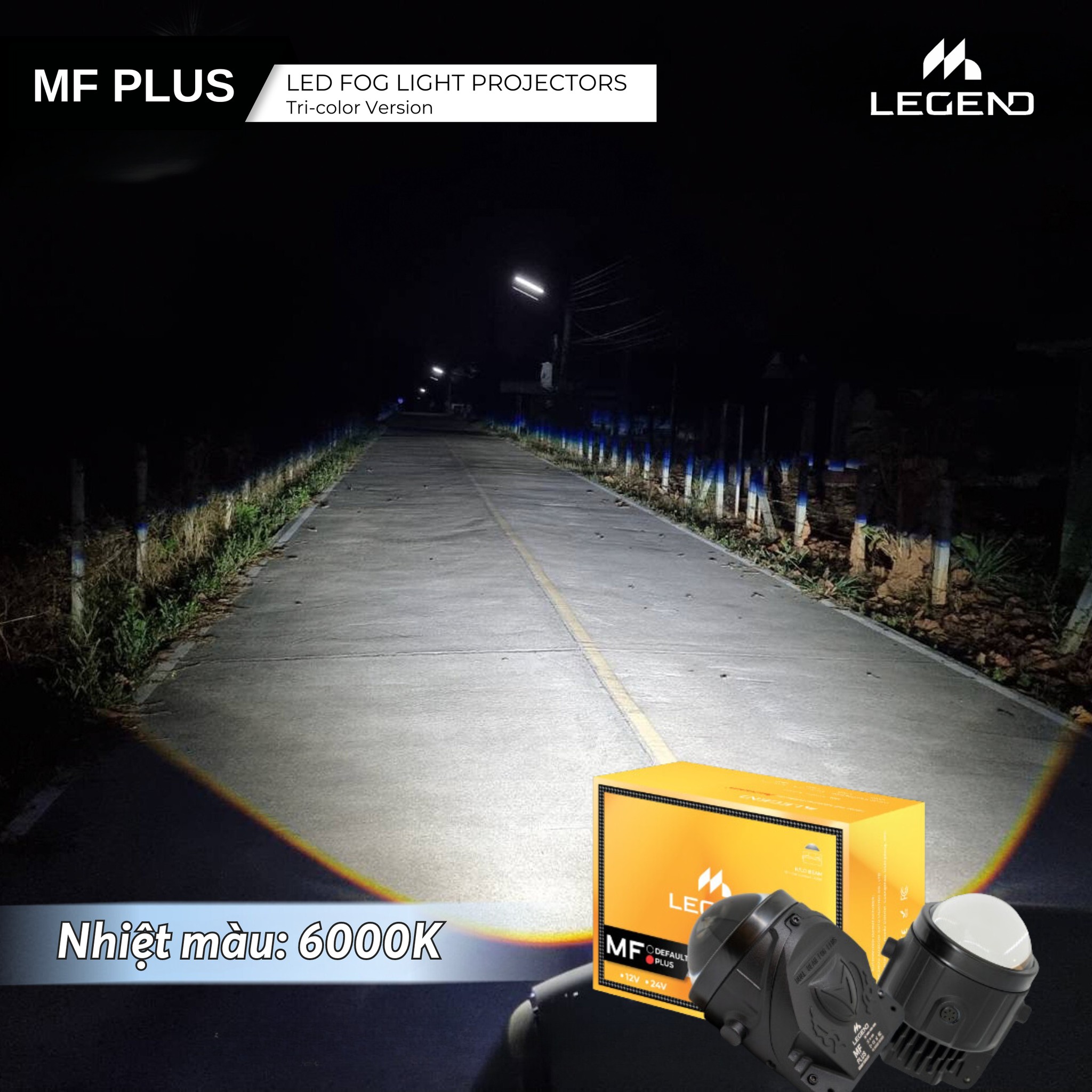 Bi gầm 3 màu Mlegend MF Plus Từ Aozoom BH 3 năm