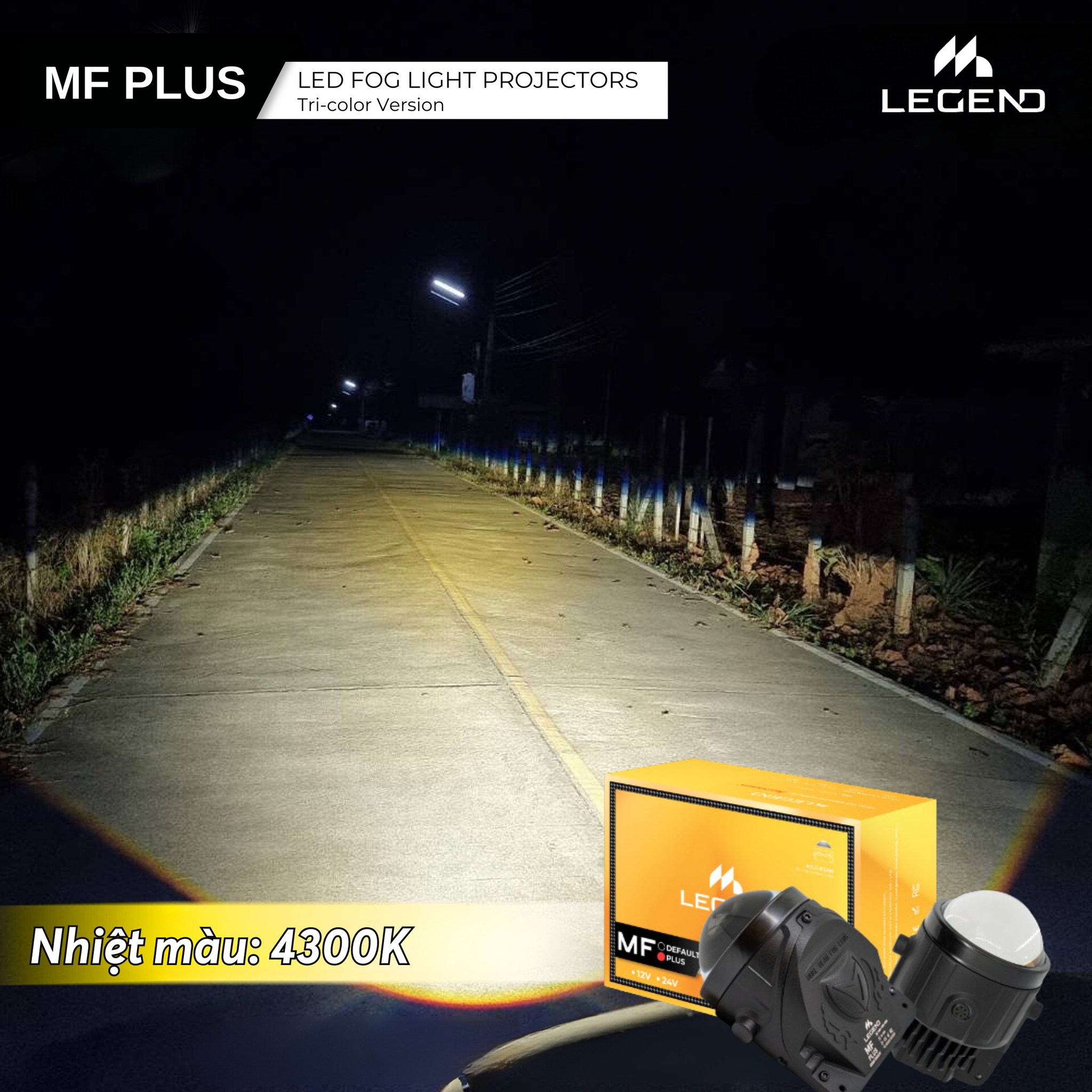 Bi gầm 3 màu Mlegend MF Plus Từ Aozoom BH 3 năm
