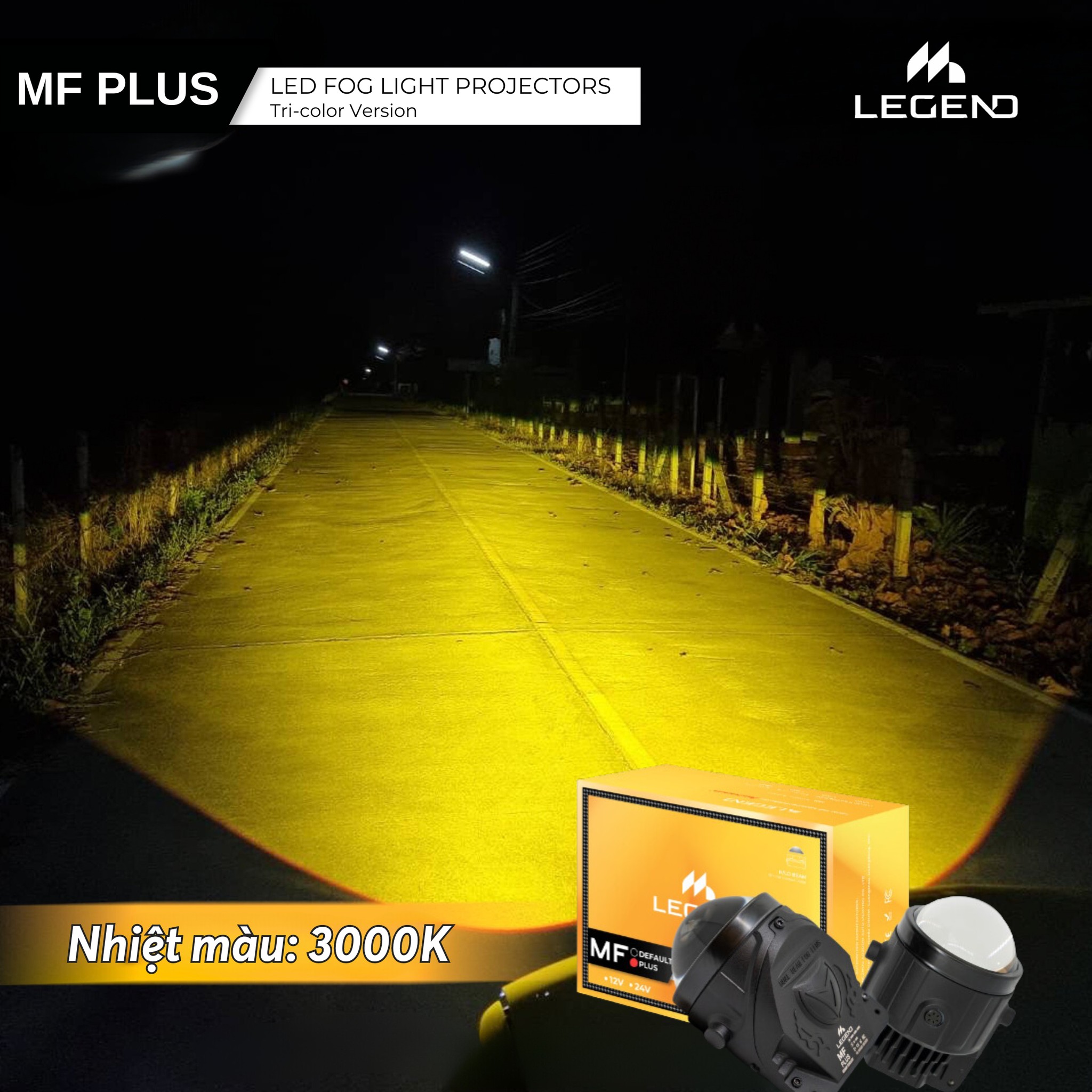 Bi gầm 3 màu Mlegend MF Plus Từ Aozoom BH 3 năm