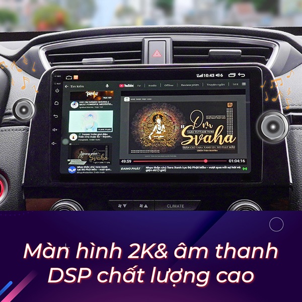 Màn Hình Ô Tô Elliview UE 2K+ Ram 4Gb, Rom 64Gb