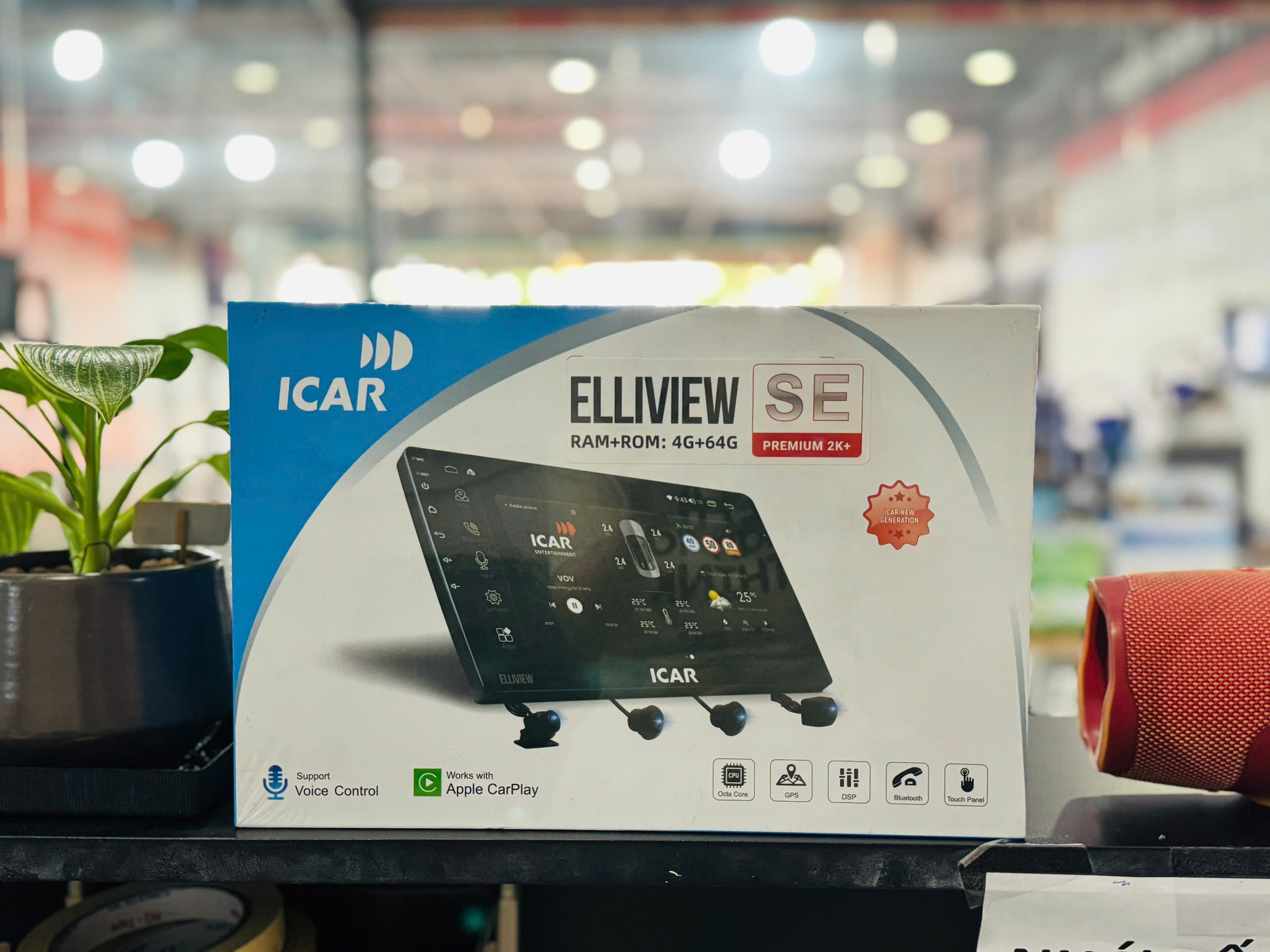 Màn hình ICar Elliview SEP 2K+ liền cam 360 Ram 4Gb - Rom 64Gb