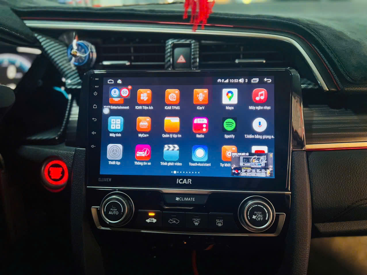 Màn hình ICar Elliview SEP 360 Ram 4Gb - Rom 32 Gb