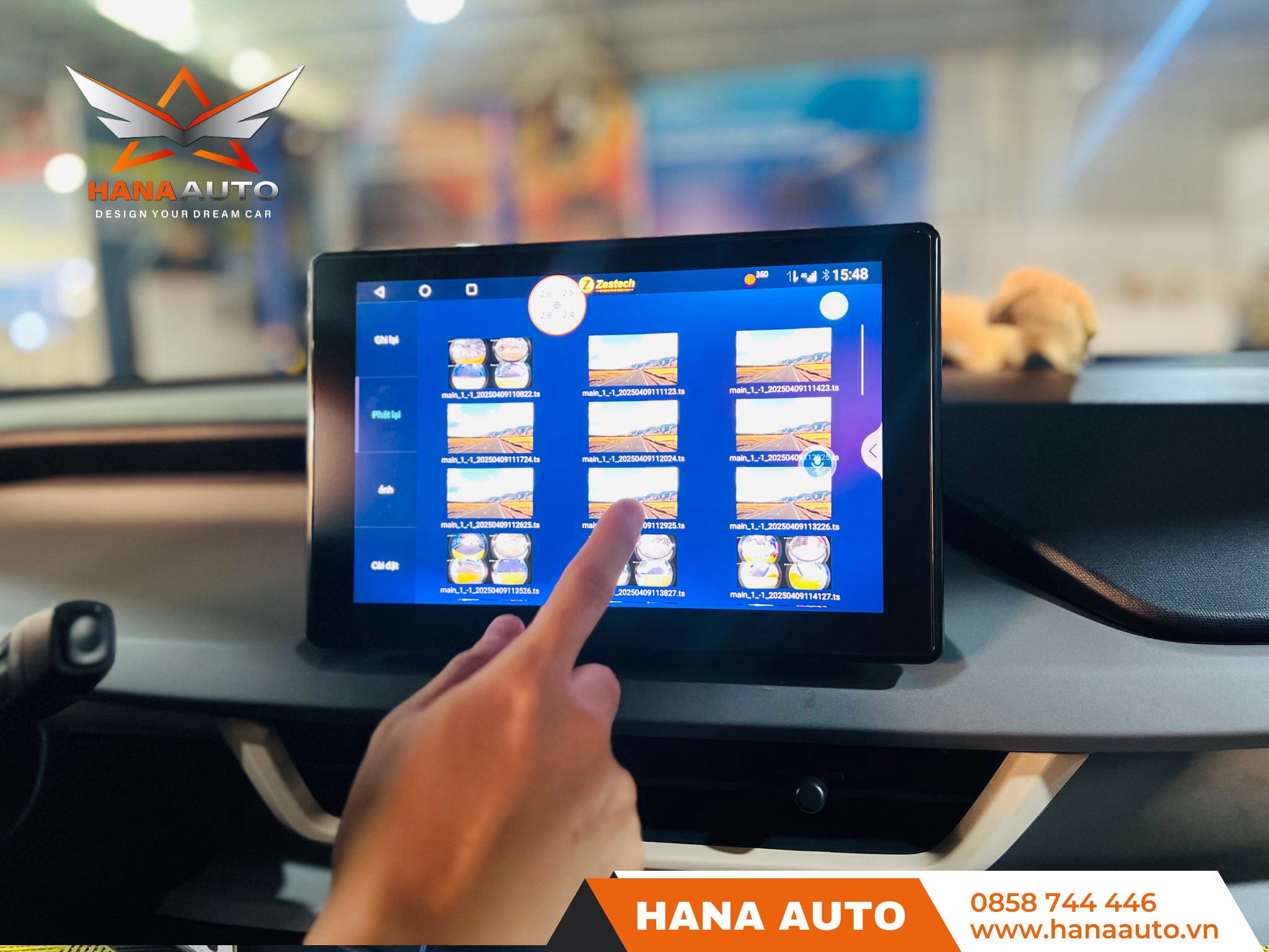Camera 360 Vinfast VF3 tích hợp android Zestech ZT3