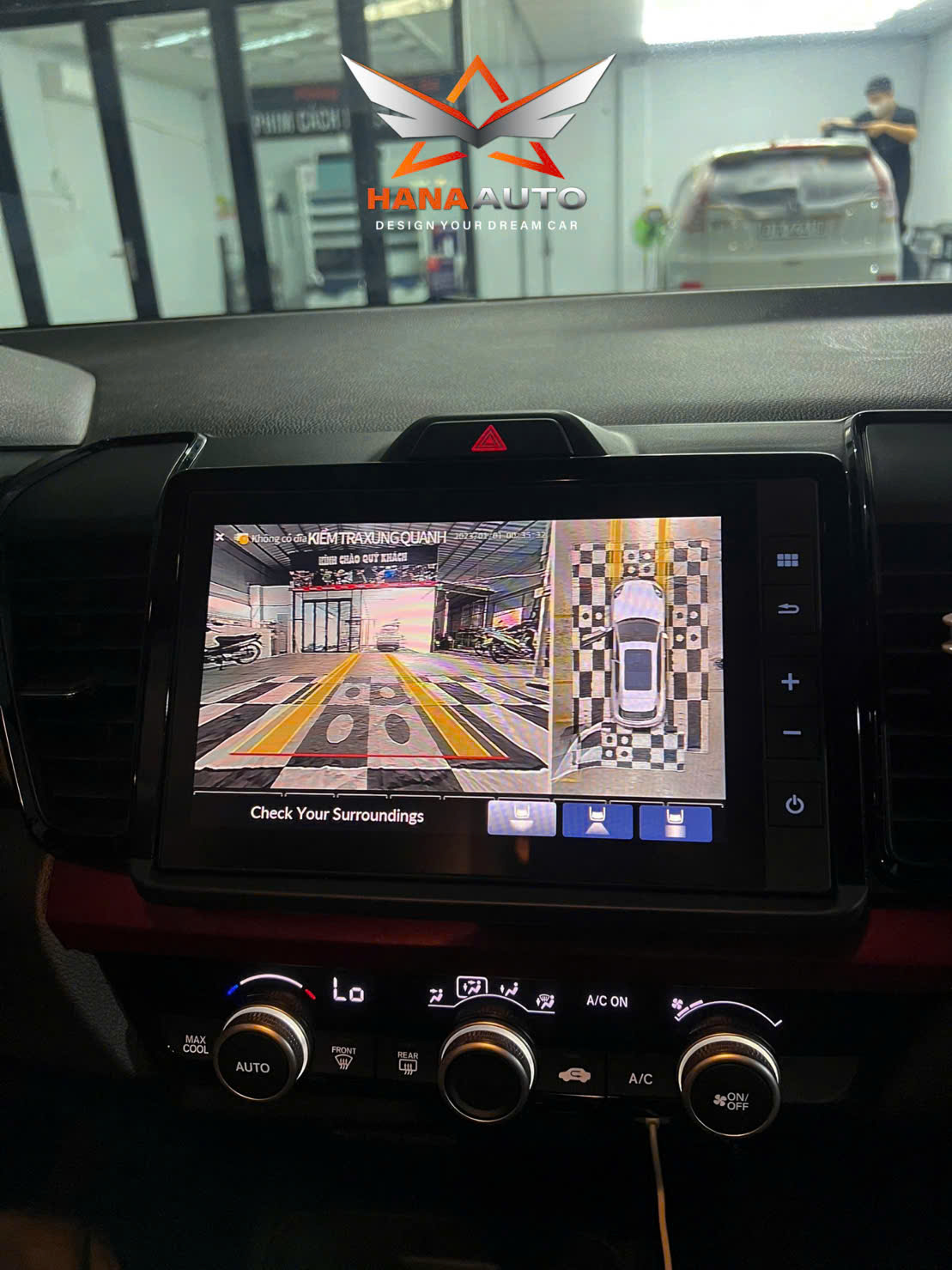 Camera 360 tích hợp màn hình zin ICAR Ellicam V6 Basic
