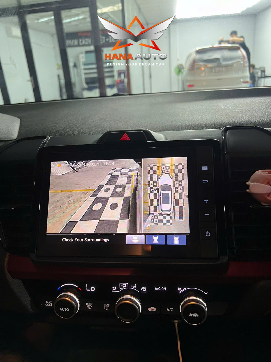 Camera 360 tích hợp màn hình zin ICAR Ellicam V6 Basic