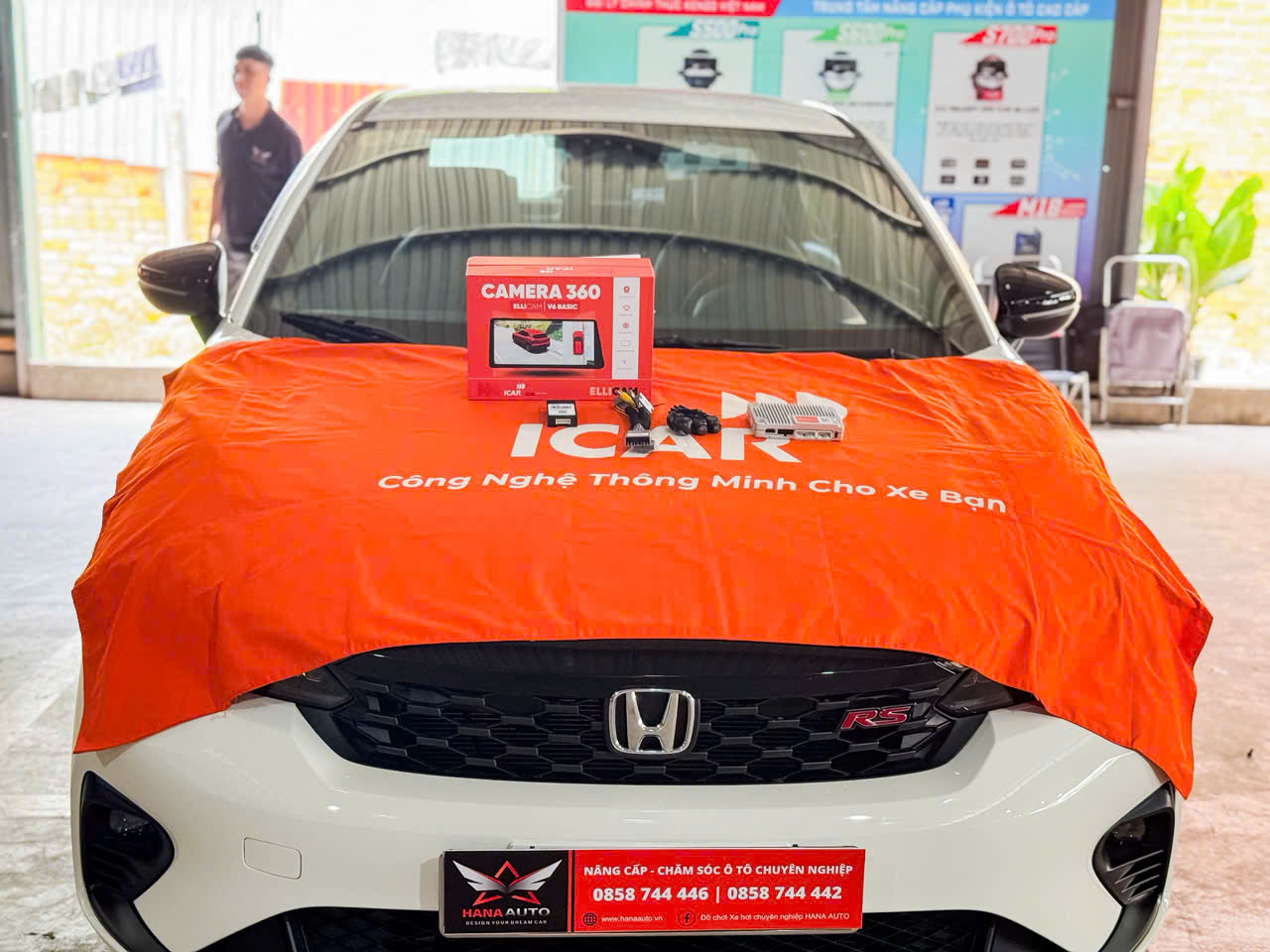 Camera 360 tích hợp màn hình zin ICAR Ellicam V6 Basic