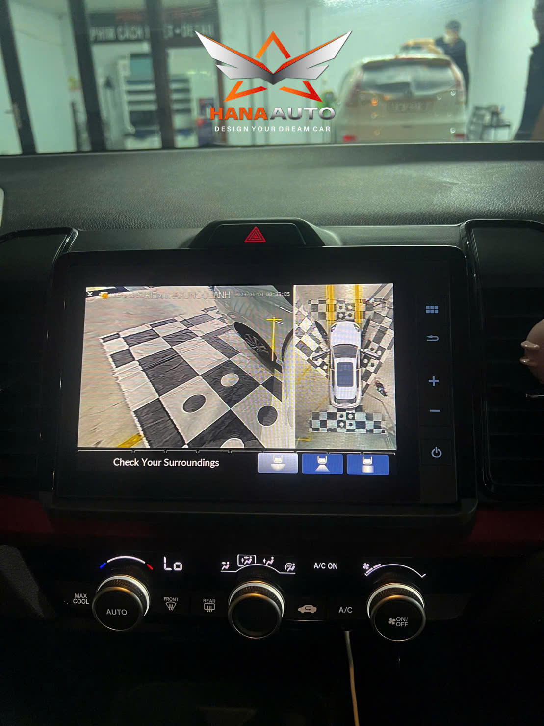 Camera 360 tích hợp màn hình zin ICAR Ellicam V6 Basic