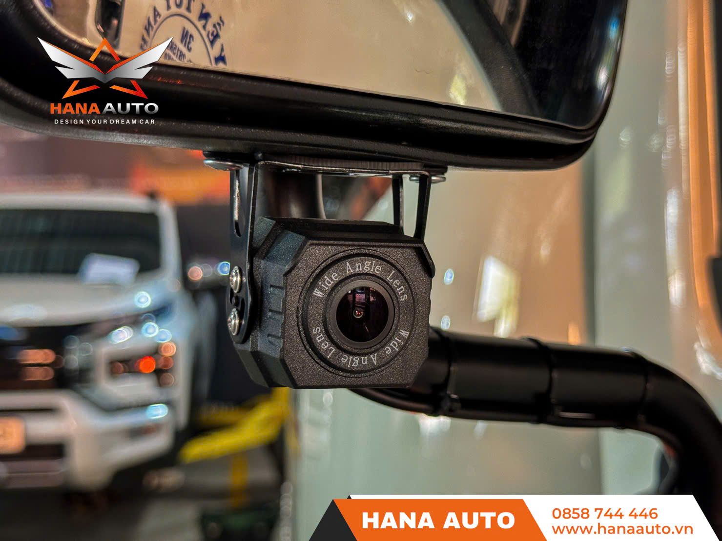 Camera 360 xe tải nét 4K kèm màn hình 10.25 inch
