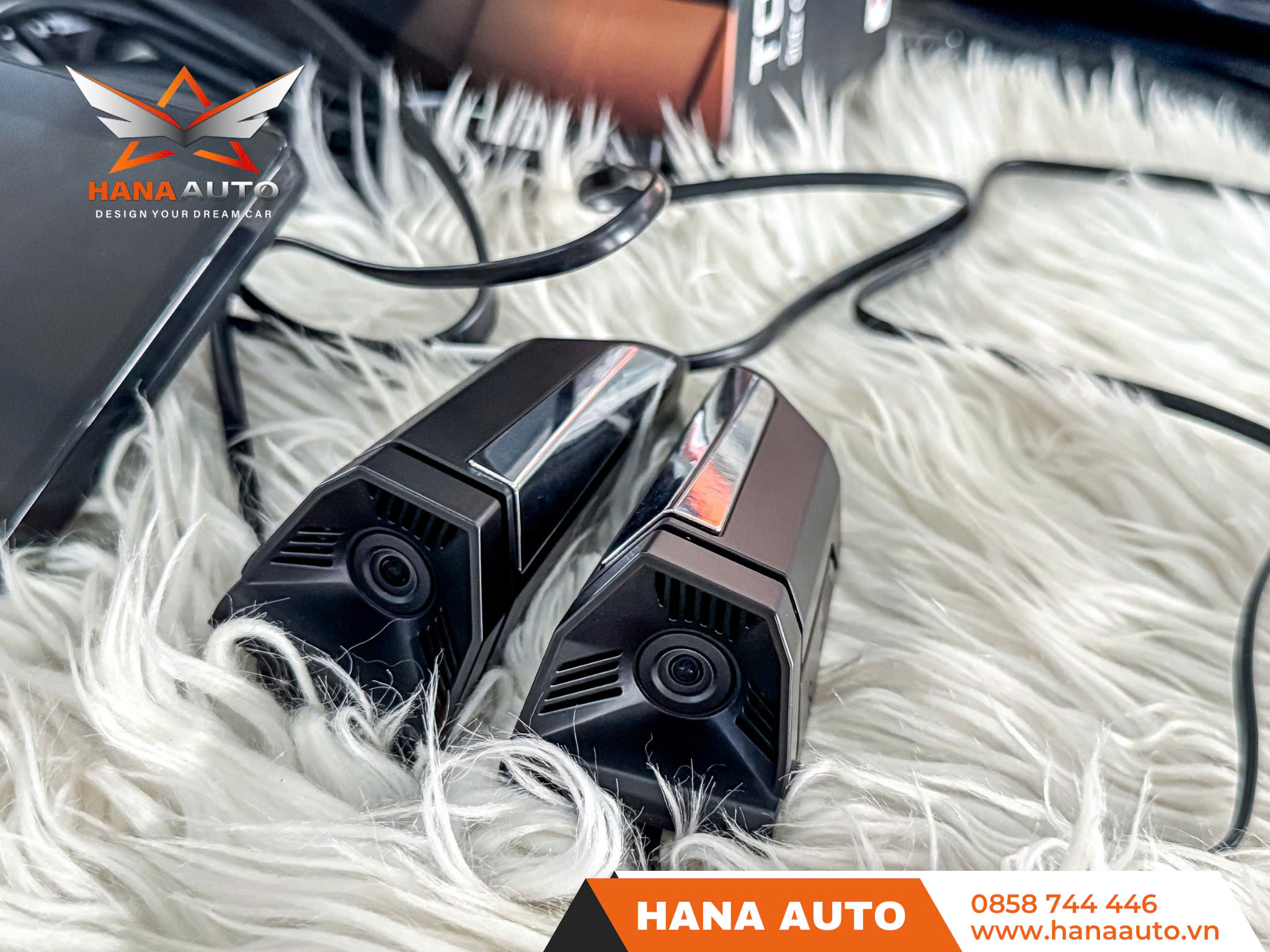Camera gương hậu điện tử Toshi nét 4K góc rộng
