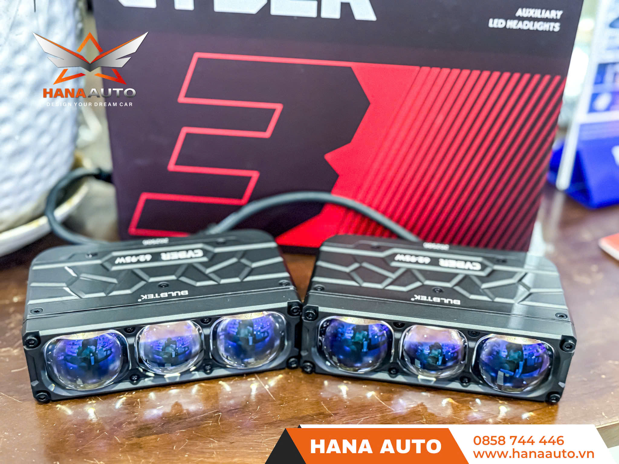 Bi Trợ Sáng Bulbtek Cyber 3 Siêu Sáng