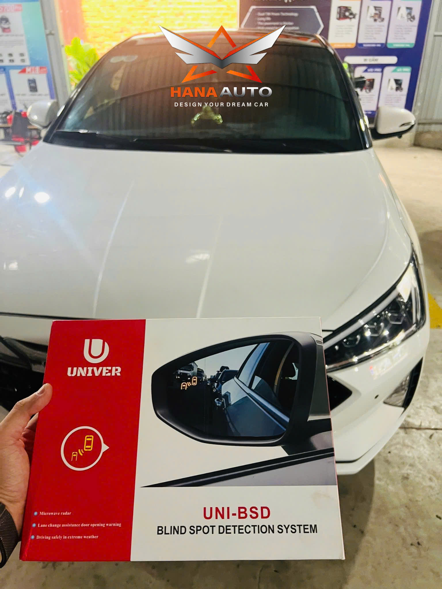 Cảm Biến Điểm Mù Ô Tô UNI-BSD Univer