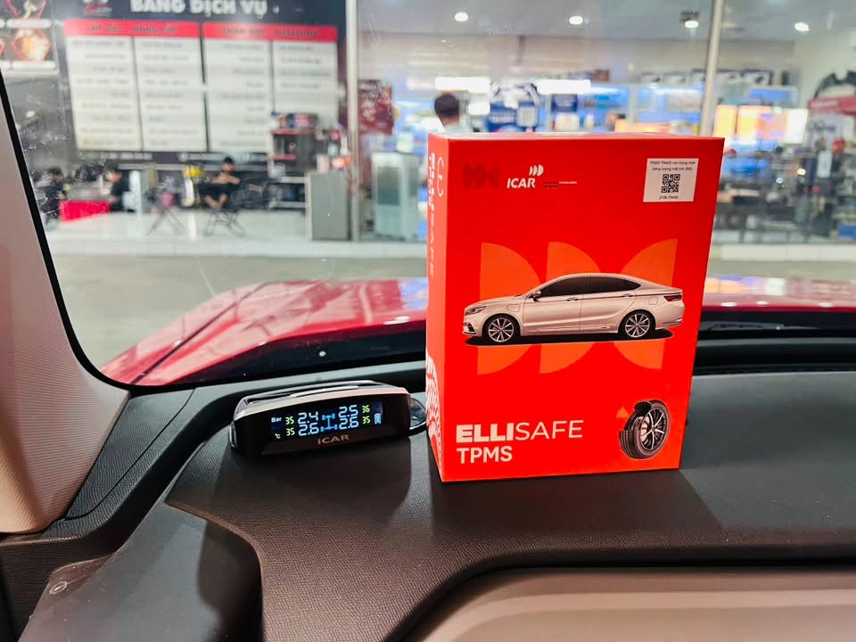 Cảm Biến Áp Suất Lốp Năng Lượng Mặt Trời ICAR Ellisafe TN405