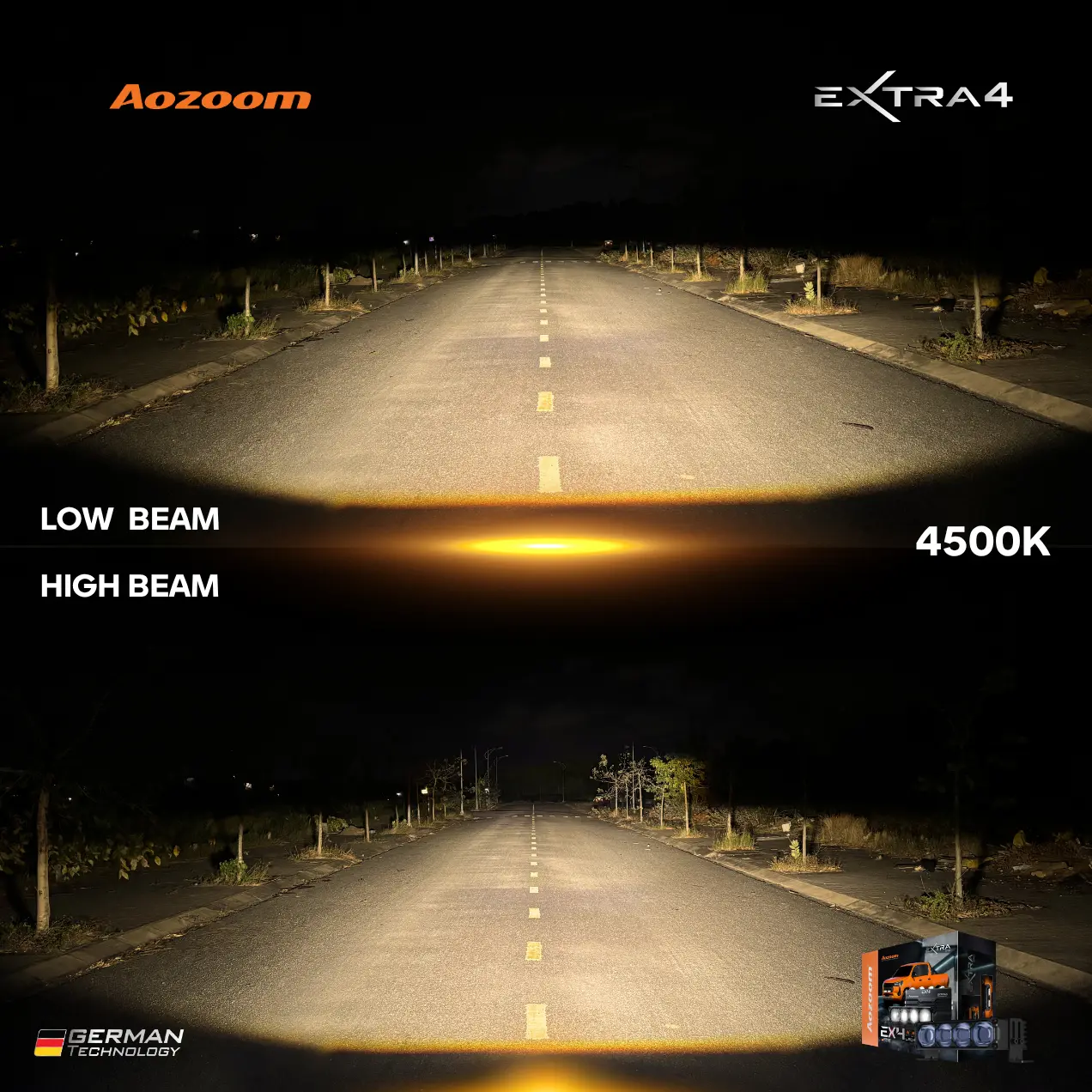 Bi Trợ Sáng Aozoom Extra 4 - Aozoom EX4